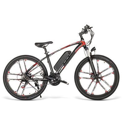 21Speed ​​경량 잡종 전기 자전거, 26x1.95 가장 가벼운 E 자전거