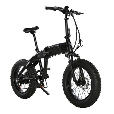 20in 전기 산악 자전거 4.0 팻 타이어 전기 자전거 비치 350W