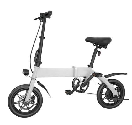 36v 10ah 건전지 숙녀 전기 자전거 알루미늄 전기 자전거 14 인치 전기 자전거