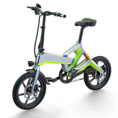 전기 자전거 250W 새로운 접히는 소형 강화된 초경량 리튬 전기 자전거