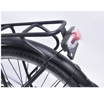 6Speed ​​경량 숙녀 전기 자전거, 바구니를 가진 25km/H 전기 숙녀 자전거