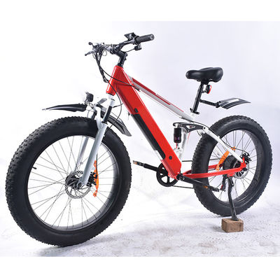 3H 위탁 뚱뚱한 타이어 전기 산악 자전거, 32kph 500w 전기 산악 자전거