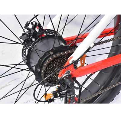 KMC 사슬 전기 뚱뚱한 타이어 산악 자전거, Shimano 전기 자전거