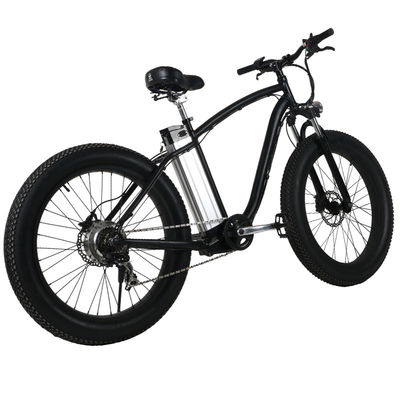 전기 자전거 성인을 위한 26 인치 산 바닷가 Ebike 뚱뚱한 타이어 전기 자전거