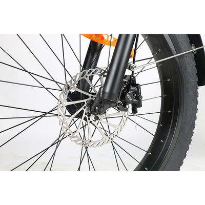 ODM 뚱뚱한 타이어 전기 산악 자전거, Shimano 전기 접히는 산악 자전거