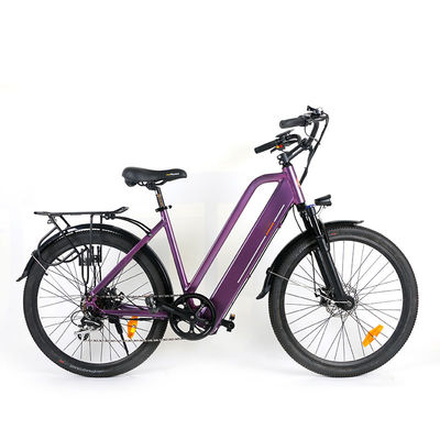 숙녀 전기 자전거를 통해 27.5in 경량 전기 자전거 숙녀 20MPH 단계