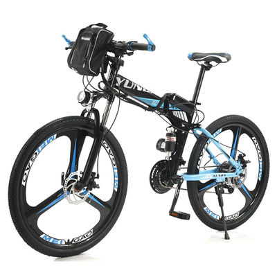 성인들 완전 중단 6 스포크 E-엠티브를 위한 27.5 29 인치 폴드형 전기 산악 자전거